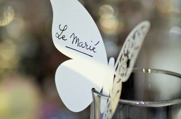 Comment fabriquer des marque-places originaux pour son mariage ?